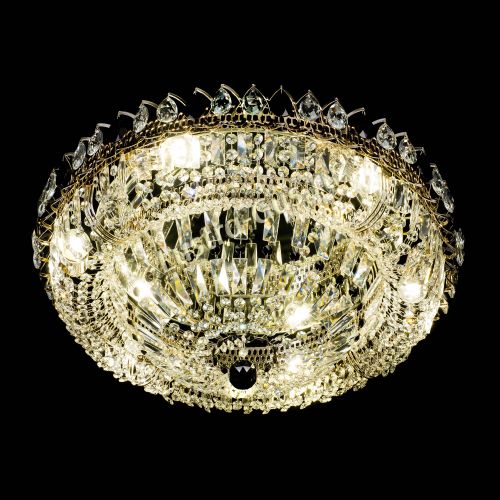 Люстра Кольцо Классика Пластинка черная в Подольске Гусь Хрустальный