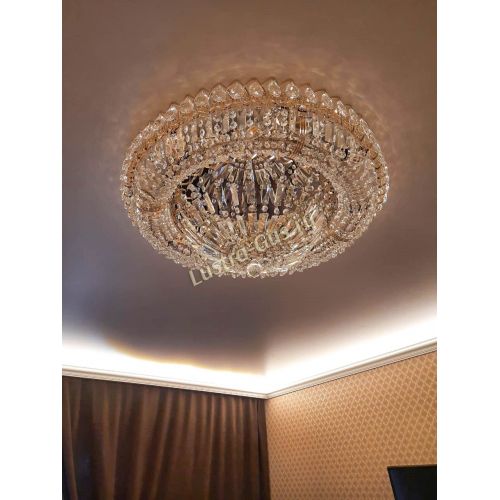 Люстра Кольцо Классика Пластинка 700 мм в Подольске Гусь Хрустальный