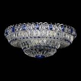 Люстра Кольцо Пластинка 600 мм синяя в Подольске Люстра Кольцо Пластинка 600 мм синяя в Подольске