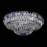 Люстра Кольцо Пластинка 600 мм синяя в Подольске Люстра Кольцо Пластинка 600 мм синяя в Подольске