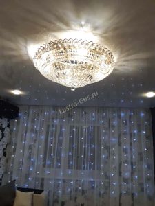 Люстра Кольцо Классика в Подольске отзыв и фото покупателя