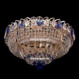 Люстра Кольцо Классика синий в Подольске