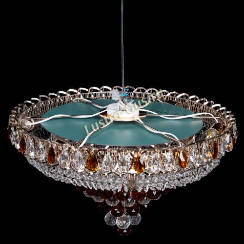 Люстра Кольцо пирамида шар 40 мм чайный в Подольске Гусь Хрустальный