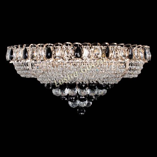 Люстра Кольцо пирамида шар 40 мм черная в Подольске Люстра Кольцо пирамида шар 40 мм черная в Подольске