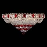 Люстра Кольцо пирамида шар 40 мм красная в Подольске