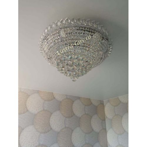 Люстра Кольцо пирамида шар 40 мм в Подольске Гусь Хрустальный