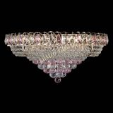 Люстра Кольцо пирамида шар 40 мм розовая в Подольске