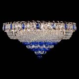 Люстра Кольцо пирамида шар 40 мм синяя в Подольске