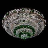 Люстра Кольцо пирамида шар 40 мм зеленая в Подольске