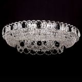 Люстра Кольцо Снежинка черная в Подольске