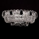 Люстра Кольцо Снежинка черная в Подольске