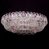 Люстра Кольцо Снежинка розовая в Подольске Люстра Кольцо Снежинка розовая в Подольске