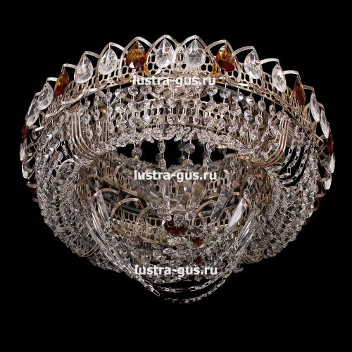 Люстра Кольцо Водоворот чайная в Подольске Гусь Хрустальный