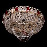 Люстра Кольцо Водоворот красная в Подольске