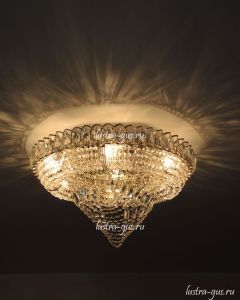 Люстра Кольцо Водоворот в Подольске отзыв и фото покупателя