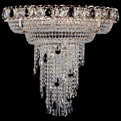 Люстра Кольцо №10 черная в Подольске Гусь Хрустальный