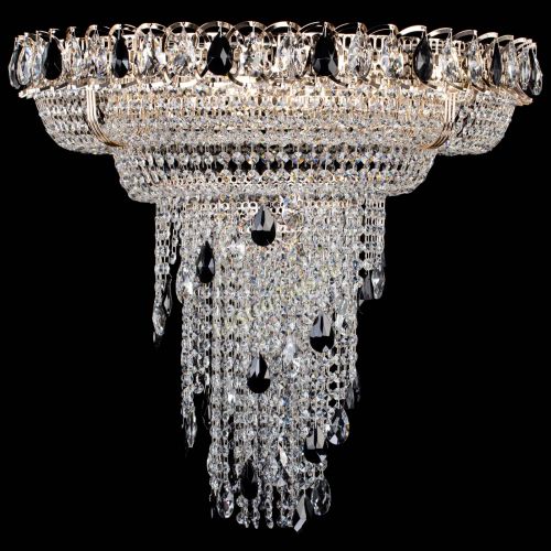 Люстра Кольцо №10 черная в Подольске Гусь Хрустальный