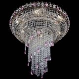 Люстра Кольцо №10 розовая в Подольске