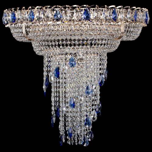 Люстра Кольцо №10 синяя в Подольске Гусь Хрустальный