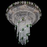 Люстра Кольцо №10 зеленая в Подольске