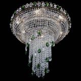 Люстра Кольцо №10 зеленая в Подольске