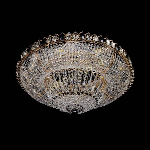 Люстра Кольцо Классика черное 800 мм  в Подольске Гусь Хрустальный