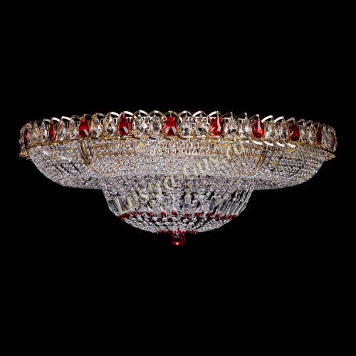 Люстра Кольцо Классика красное 800 мм  в Подольске Гусь Хрустальный