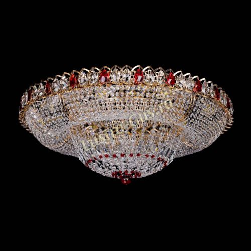 Люстра Кольцо Классика красное 800 мм  в Подольске Гусь Хрустальный