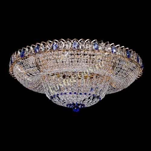 Люстра Кольцо Классика синее 800 мм  в Подольске Гусь Хрустальный