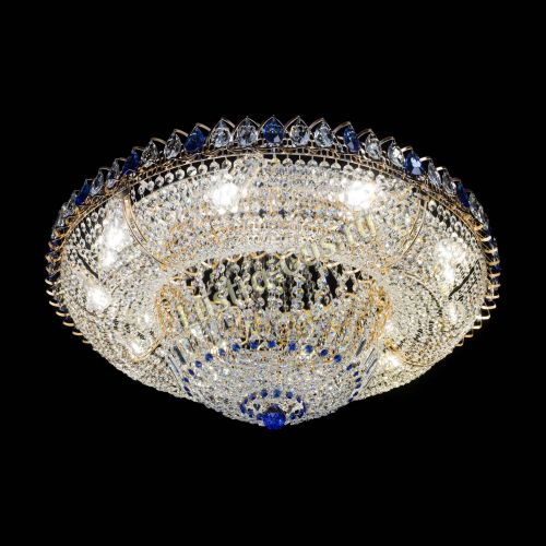 Люстра Кольцо Классика синее 800 мм  в Подольске Гусь Хрустальный