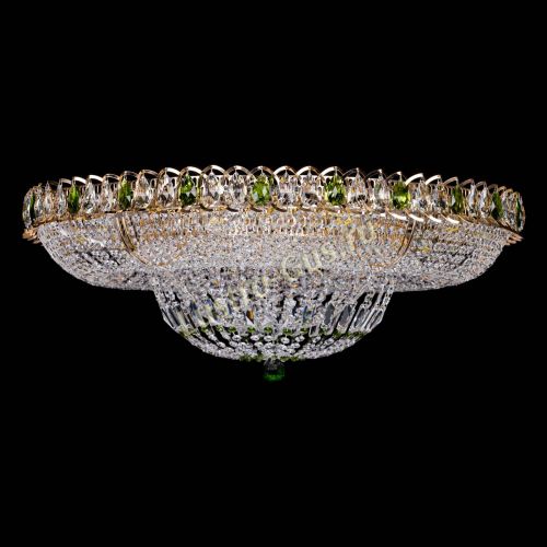 Люстра Кольцо Классика зеленое 800 мм в Подольске Люстра Кольцо Классика зеленое 800 мм в Подольске