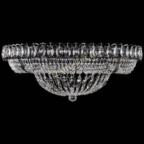 Люстра Кольцо Классика №8 Черная в Подольске Гусь Хрустальный