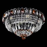 Люстра Кольцо Классика Черная с чайными подвесками в Подольске