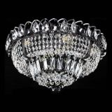 Люстра Кольцо Классика Черная с черными подвесками в Подольске