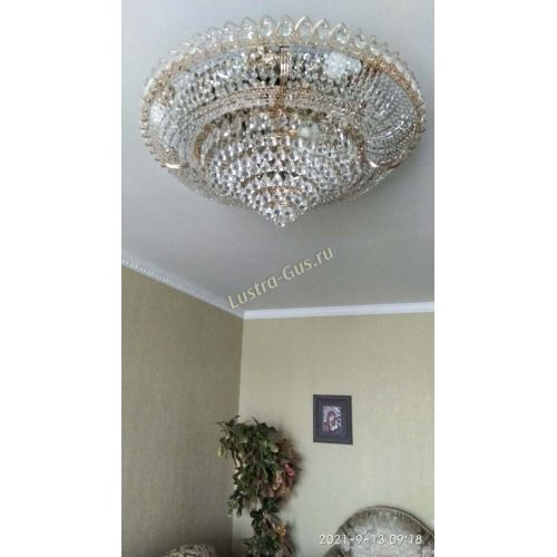 Люстра Кольцо Классика конус №10 в Подольске Гусь Хрустальный