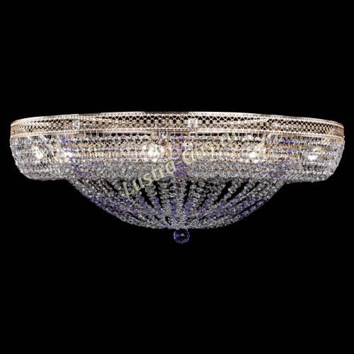 Люстра Кольцо Классика Венеция фиолетовая в Подольске Гусь Хрустальный