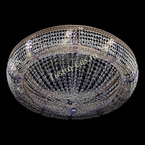 Люстра Кольцо Классика Венеция фиолетовая в Подольске Гусь Хрустальный