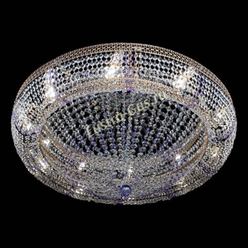 Люстра Кольцо Классика Венеция фиолетовая в Подольске Гусь Хрустальный