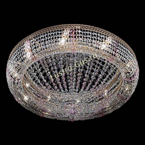 Люстра Кольцо Классика Венеция розовая в Подольске Гусь Хрустальный