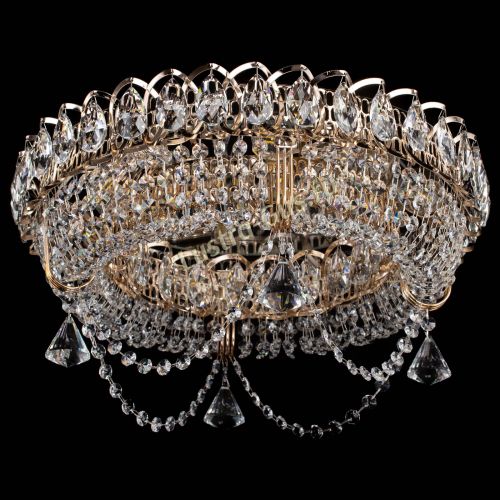 Люстра Кольцо Ожерелье конус в Подольске Гусь Хрустальный