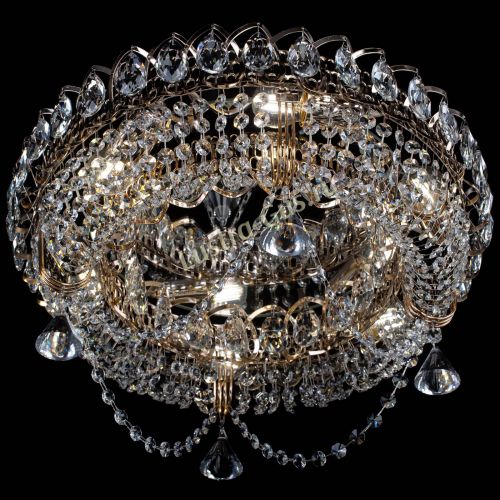 Люстра Кольцо Ожерелье конус в Подольске Гусь Хрустальный