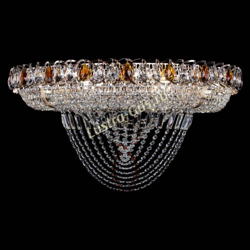 Люстра Кольцо Водоворот №8 чайная в Подольске Гусь Хрустальный