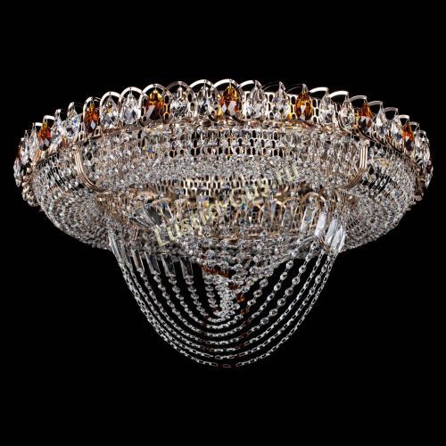 Люстра Кольцо Водоворот №8 чайная в Подольске Гусь Хрустальный