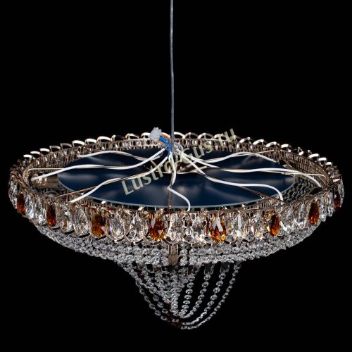 Люстра Кольцо Водоворот №8 чайная в Подольске Гусь Хрустальный