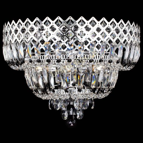 Люстра Корона №5 черная в Подольске Гусь Хрустальный