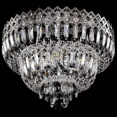 Люстра Корона №5 черная в Подольске Гусь Хрустальный