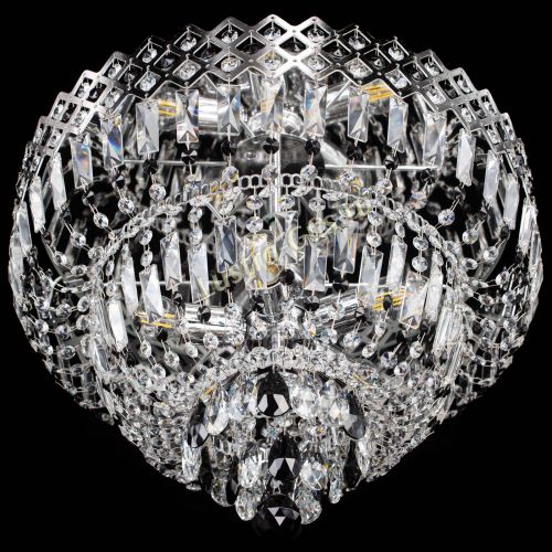 Люстра Корона №5 черная в Подольске Гусь Хрустальный