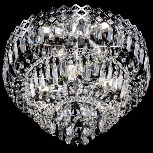 Люстра Корона №5 черная в Подольске Гусь Хрустальный