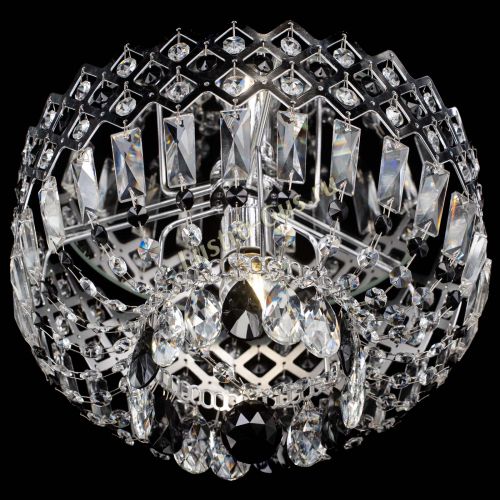 Люстра Корона пластинка №1 черная в Подольске Гусь Хрустальный