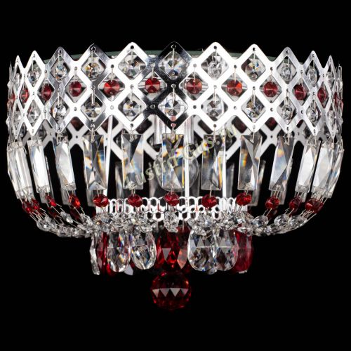 Люстра Корона пластинка №1 красная в Подольске Люстра Корона пластинка №1 красная в Подольске